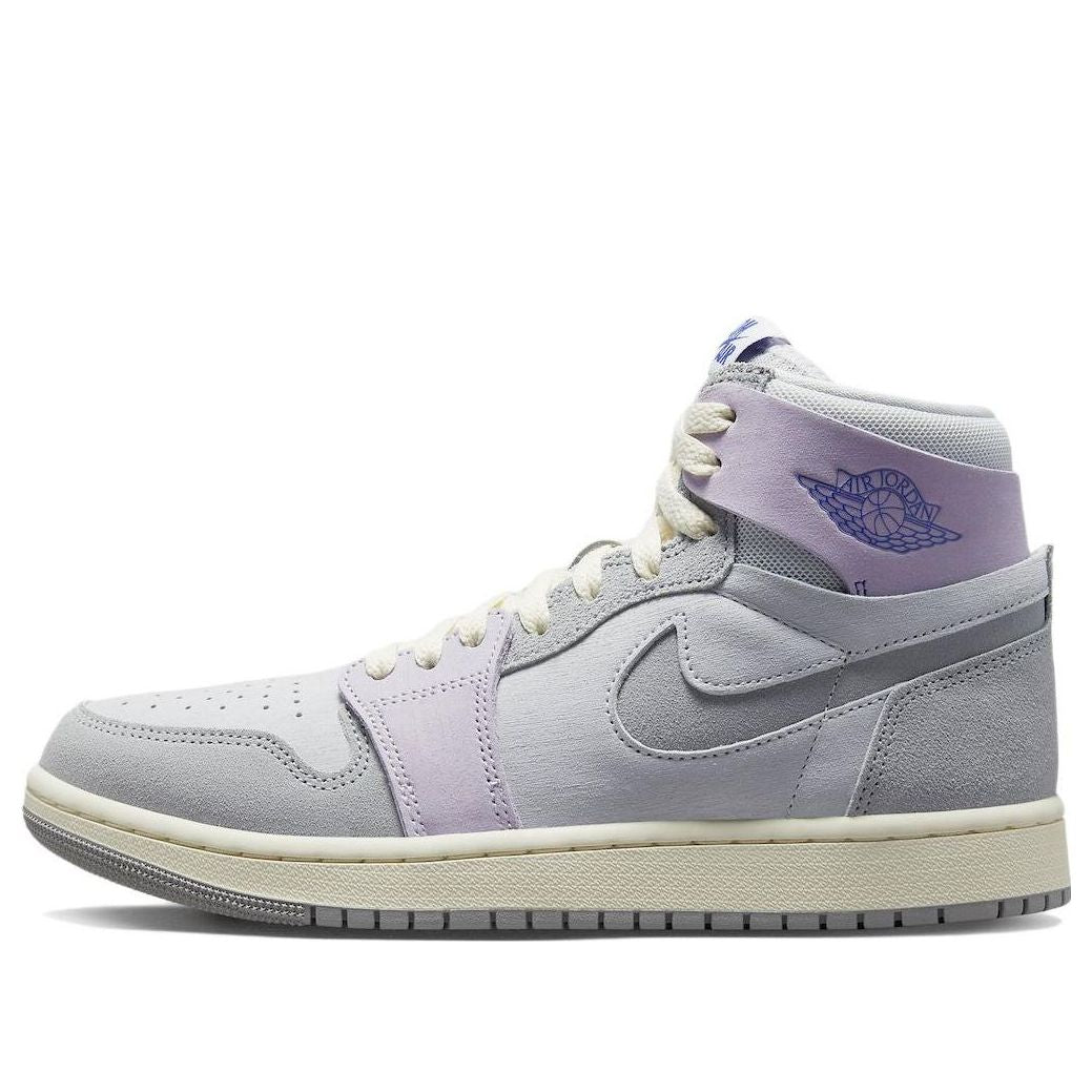 (WMNS)Air Jordan 1 Zoom CMFT 'Grey Purple' DV1305-005 Cultural Kicks