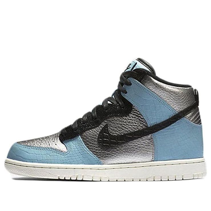 (WMNS) Nike Dunk High LX 'Metallic Silver Mica Blue' 881233-002 Cultural Kicks