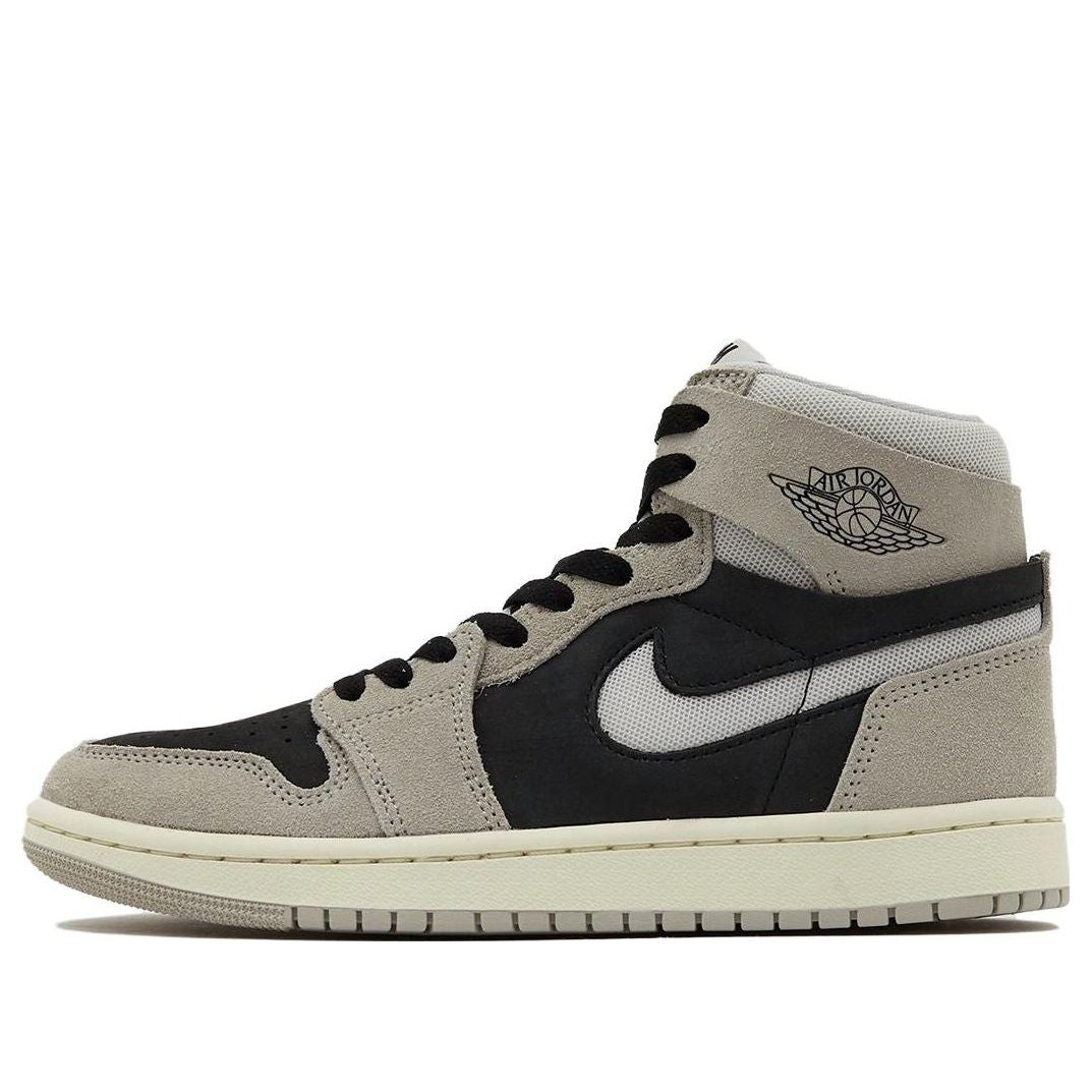 (WMNS) Air Jordan 1 High Zoom Comfort 2 'Light Iron Ore' DV1305-001 Epoch-Defining Shoes