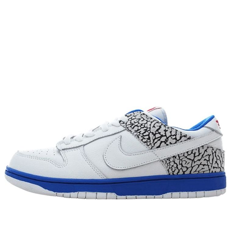 Nike Dunk Low Cl 'Jordan Pack White Blue' 304714-119 Vintage Sportswear