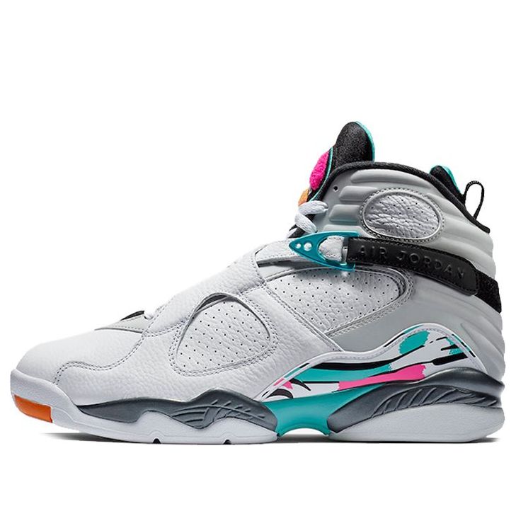 Air Jordan 8 Retro 'South Beach' 305381-113 Iconic Trainers