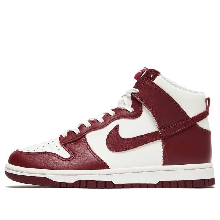 (WMNS) Nike Dunk High 'Team Red' DD1869-101 Iconic Trainers