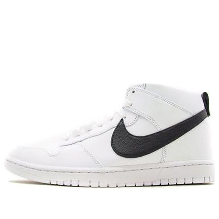 Riccardo Tisci x NikeLab Dunk Lux Chukka 'White Black' 910088-101 Signature Shoe