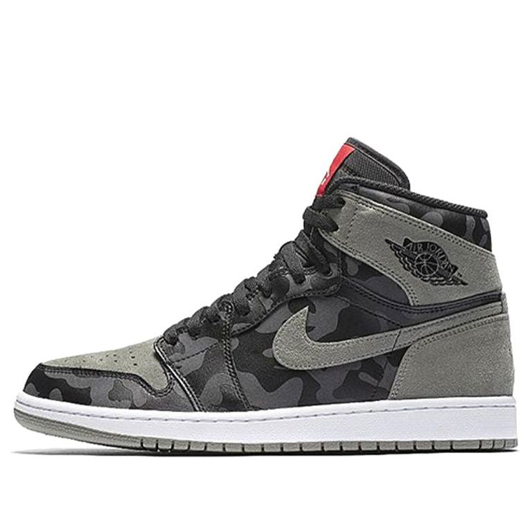 Air Jordan 1 Retro High Premium 'Shadow Camo' AA3993-034 Epoch-Defining Shoes