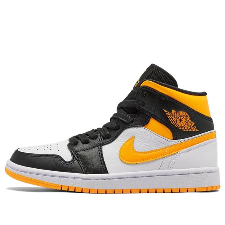 (WMNS) Air Jordan 1 Mid SE 'White Laser Orange' CV5276-107 Epochal Sneaker