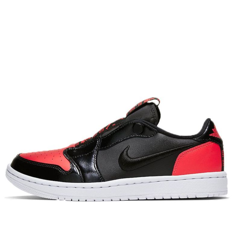 (WMNS) Air Jordan 1 Low Slip 'Infra-Bred' AV3918-600 Classic Sneakers