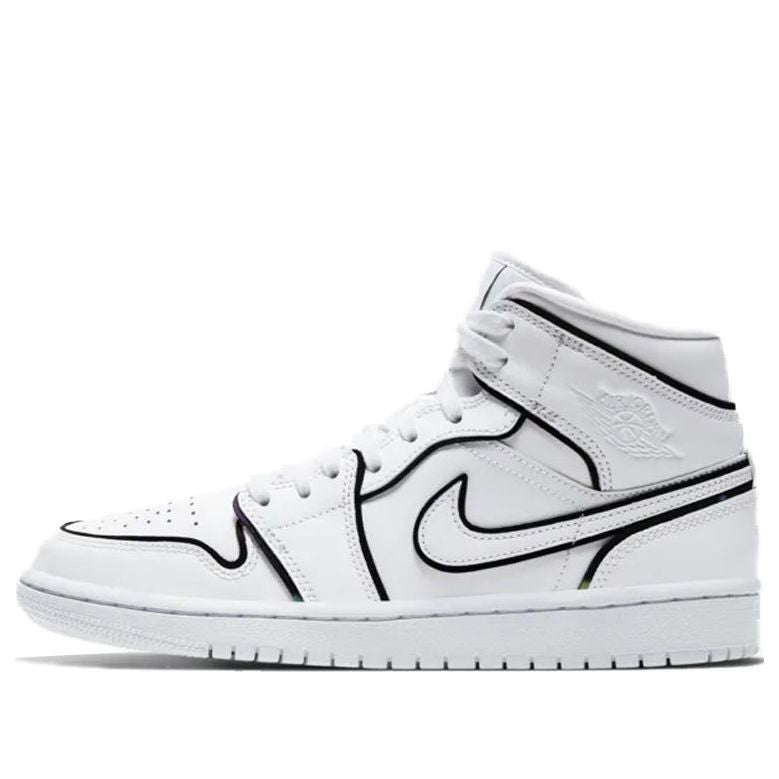 (WMNS) Air Jordan 1 Mid SE 'Iridescent Trim' CK6587-100 Epochal Sneaker