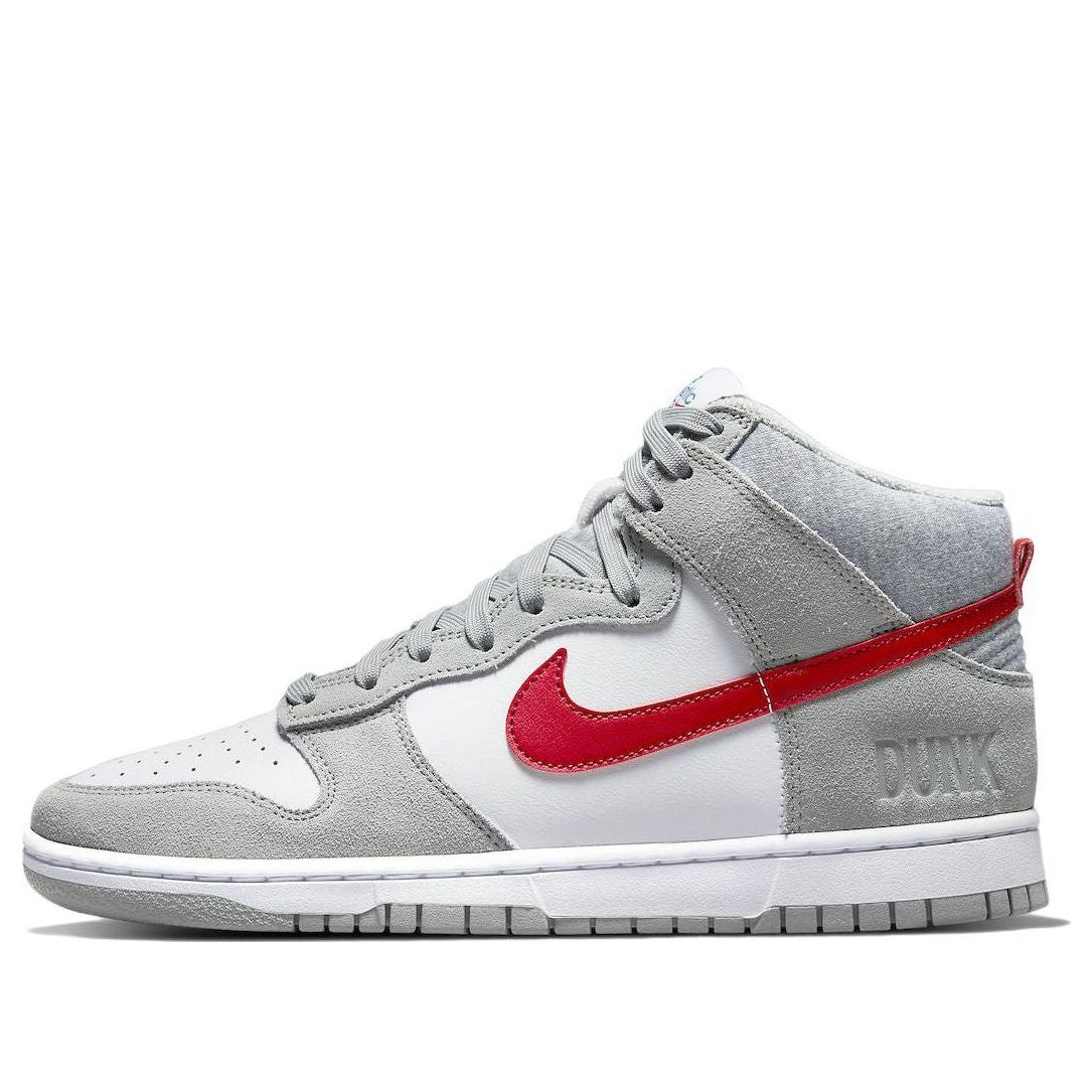 Nike Dunk High SE 'Athletic Club - Light Smoke Grey Gym Red' DJ6152-001 Antique Icons