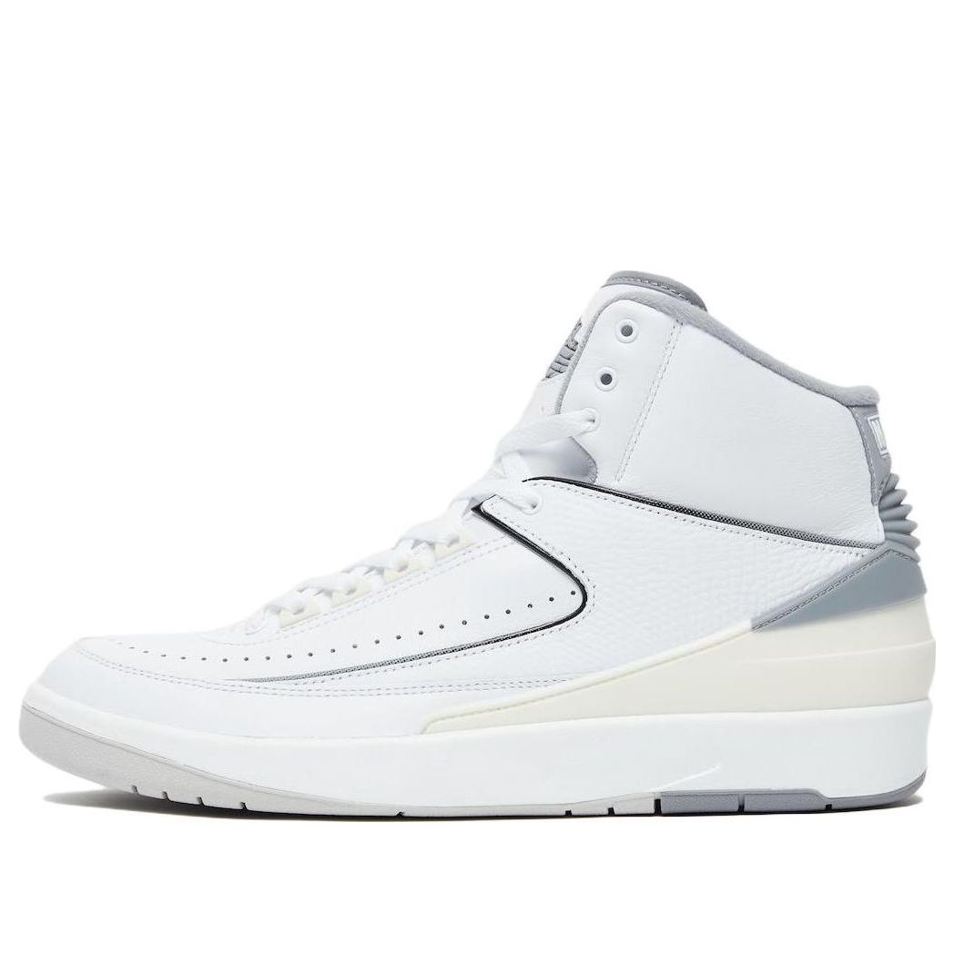 Air Jordan 2 Retro 'Cement Grey' DR8884-100 Signature Shoe
