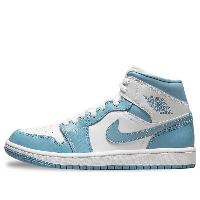 (WMNS) Air Jordan 1 Mid 'University Blue 2022' BQ6472-141 Iconic Trainers