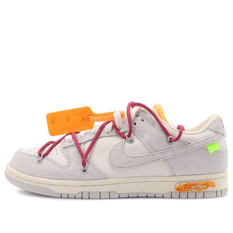 Nike Off-White x Dunk Low 'Lot 35 of 50' DJ0950-114 Signature Shoe