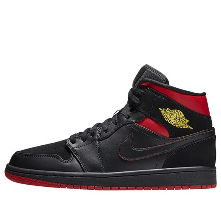 Air Jordan 1 Retro Mid 'Last Shot' 554724-076 Signature Shoe