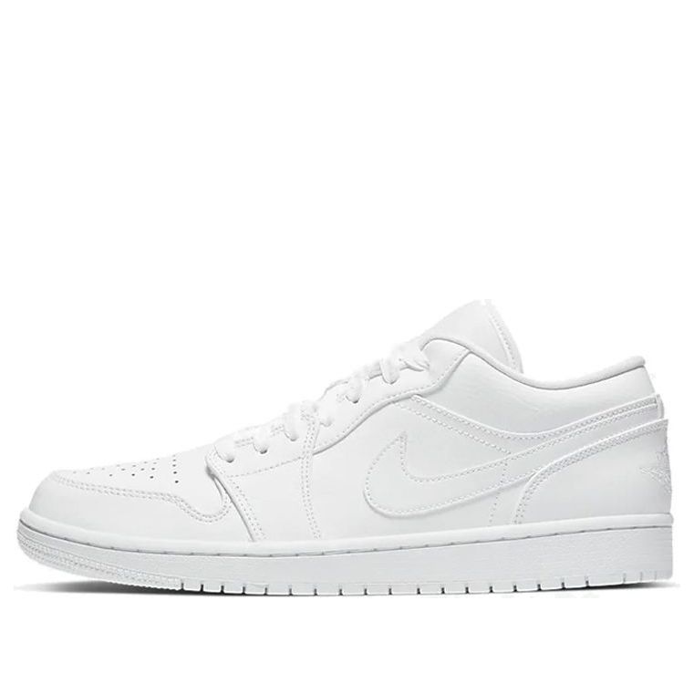 Air Jordan 1 Low 'Triple White' 553558-126 Epochal Sneaker