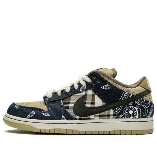 Nike Travis Scott x Dunk Low Premium QS SB 'Cactus Jack'  CT5053-001 Iconic Trainers