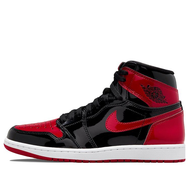 Air Jordan 1 Retro High OG 'Patent Bred'  555088-063 Antique Icons