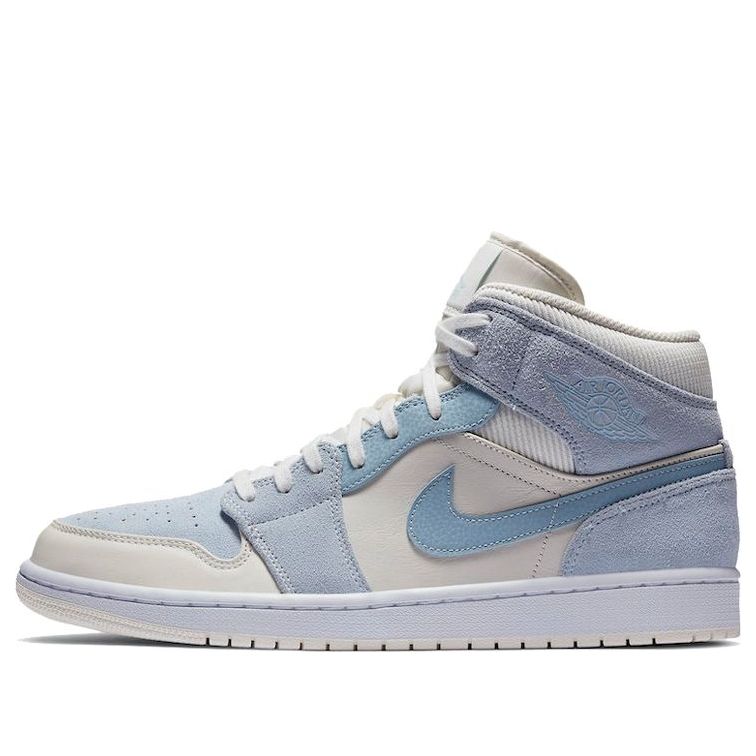 Air Jordan 1 Mid SE 'Sail Light Blue'  DA4666-100 Epochal Sneaker