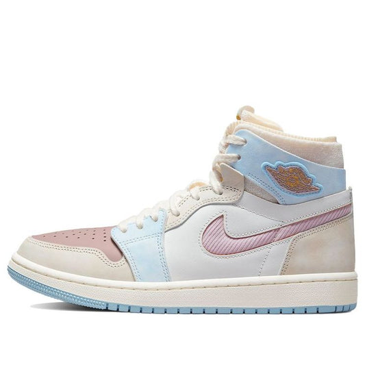 (WMNS) Air Jordan 1 High Zoom Comfort 'Pink Oxford Plum Fog'  DQ5092-651 Classic Sneakers