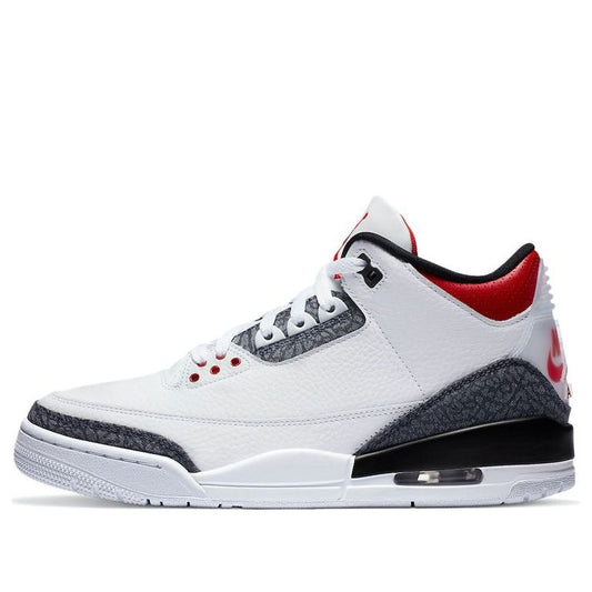 Air Jordan 3 Retro Denim SE 'Fire Red'  CZ6431-100 Vintage Sportswear