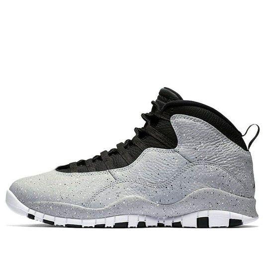 Air Jordan 10 Retro 'Cement'  310805-062 Signature Shoe