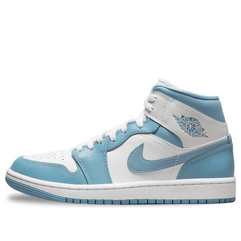 (WMNS) Air Jordan 1 Mid 'University Blue 2022'  BQ6472-141 Iconic Trainers